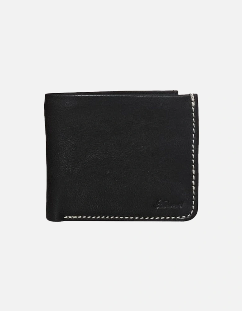 Ashwood RFID Leather Mens Wallet Black