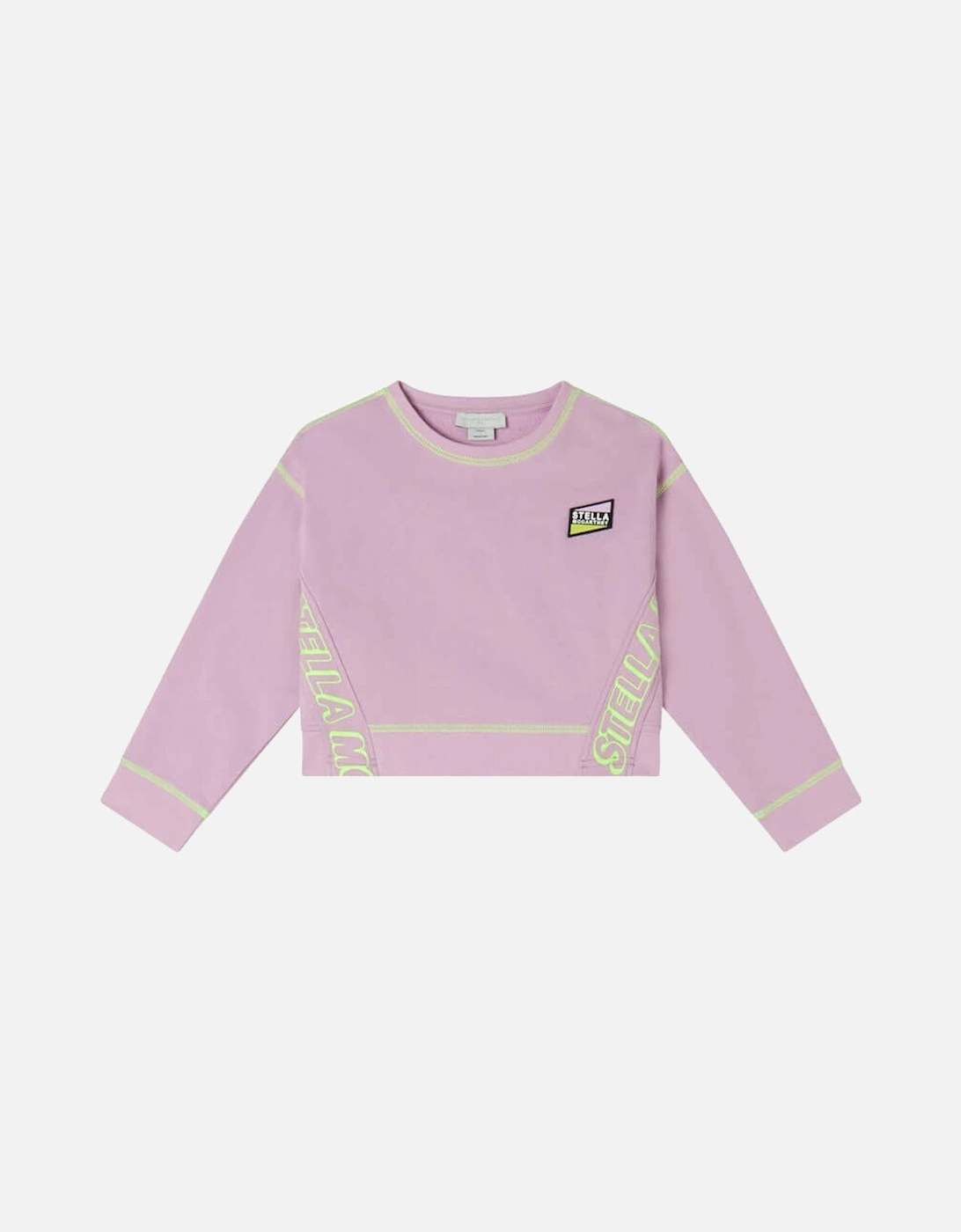 Girls Pink Sweatshirt, 2 of 1