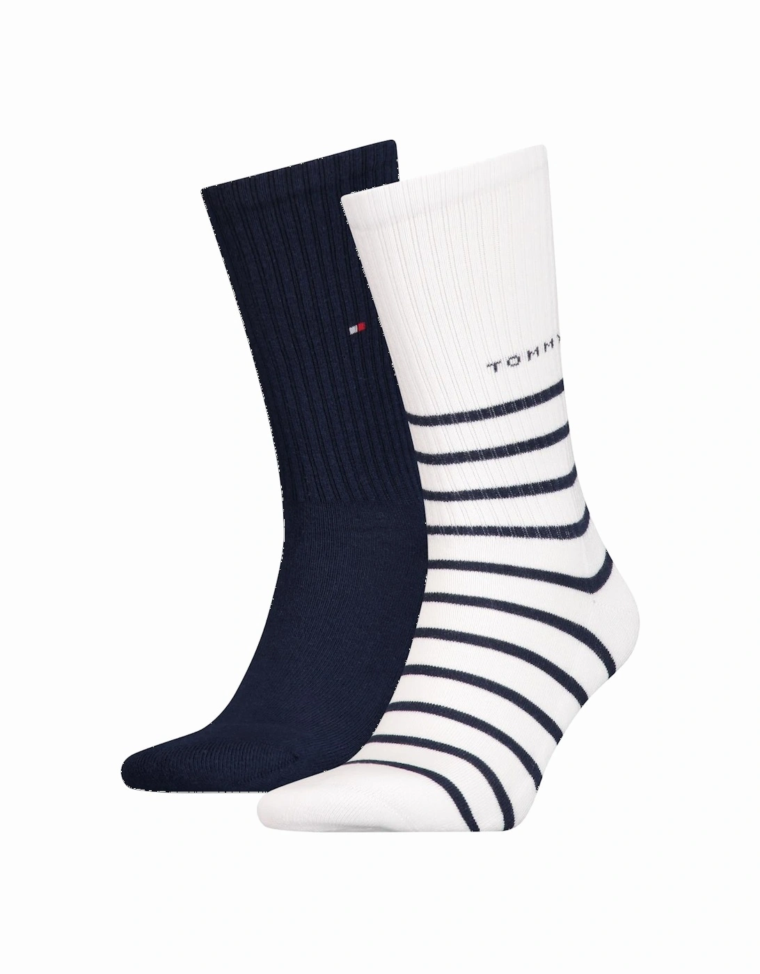 2 Pack Men's Sport Stripe Sock, 2 of 1