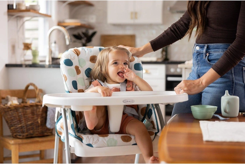 Snackease Quick Folding Highchair - Organza