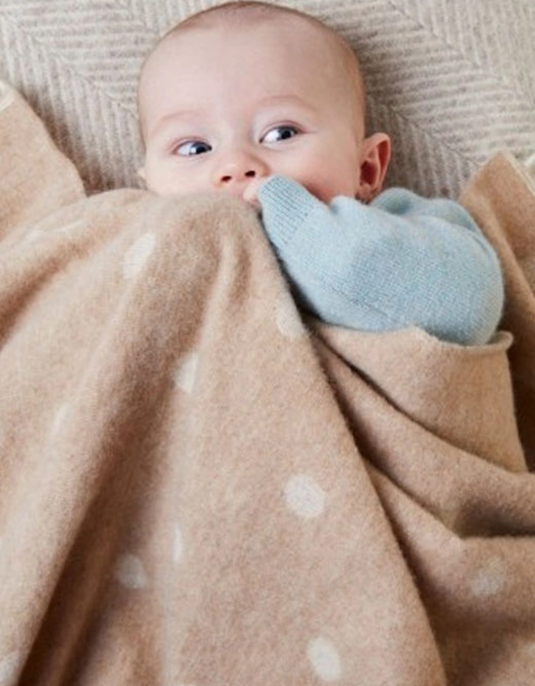 Merino Baby Blanket Spot