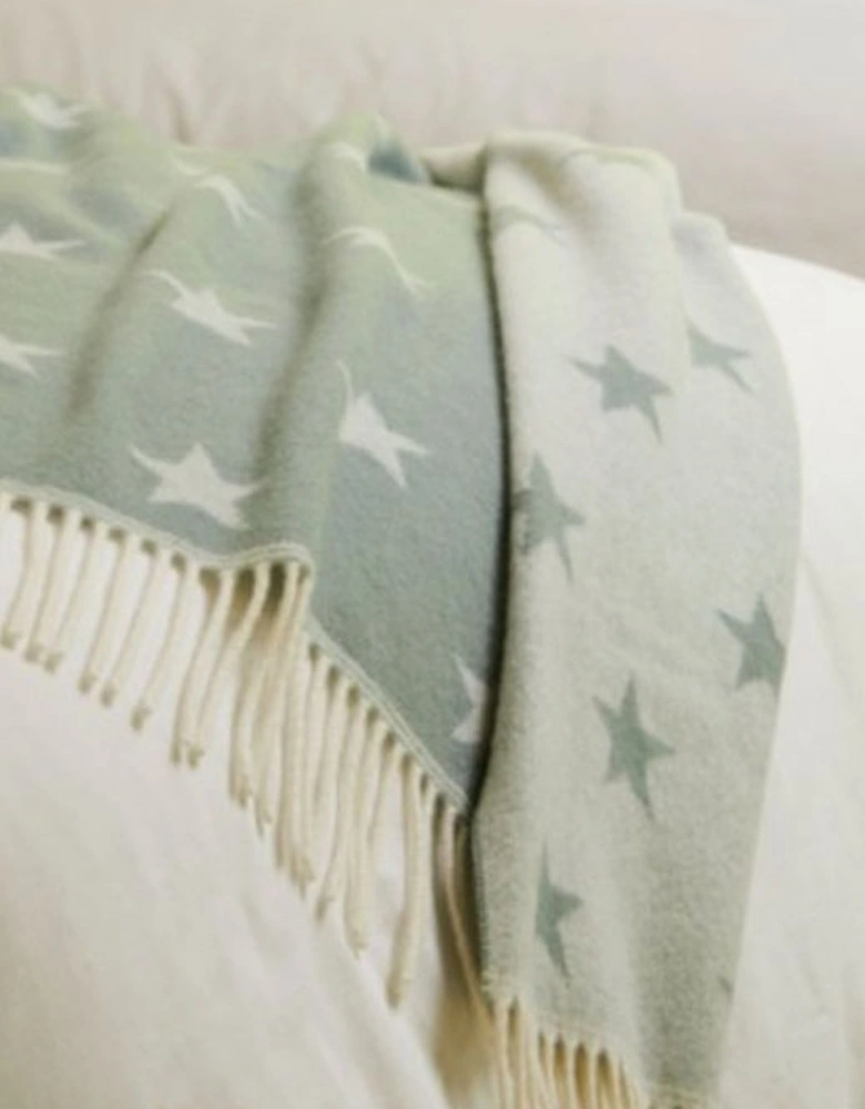 Merino Baby Blanket Star