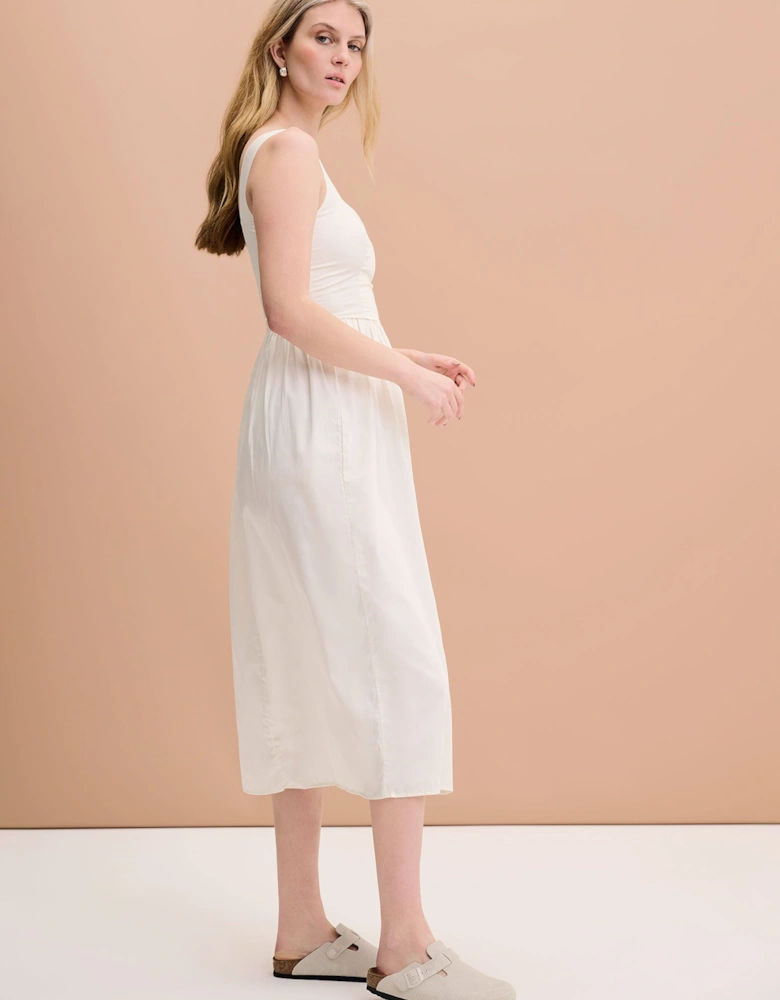 Winslow Midi Dress in Cream