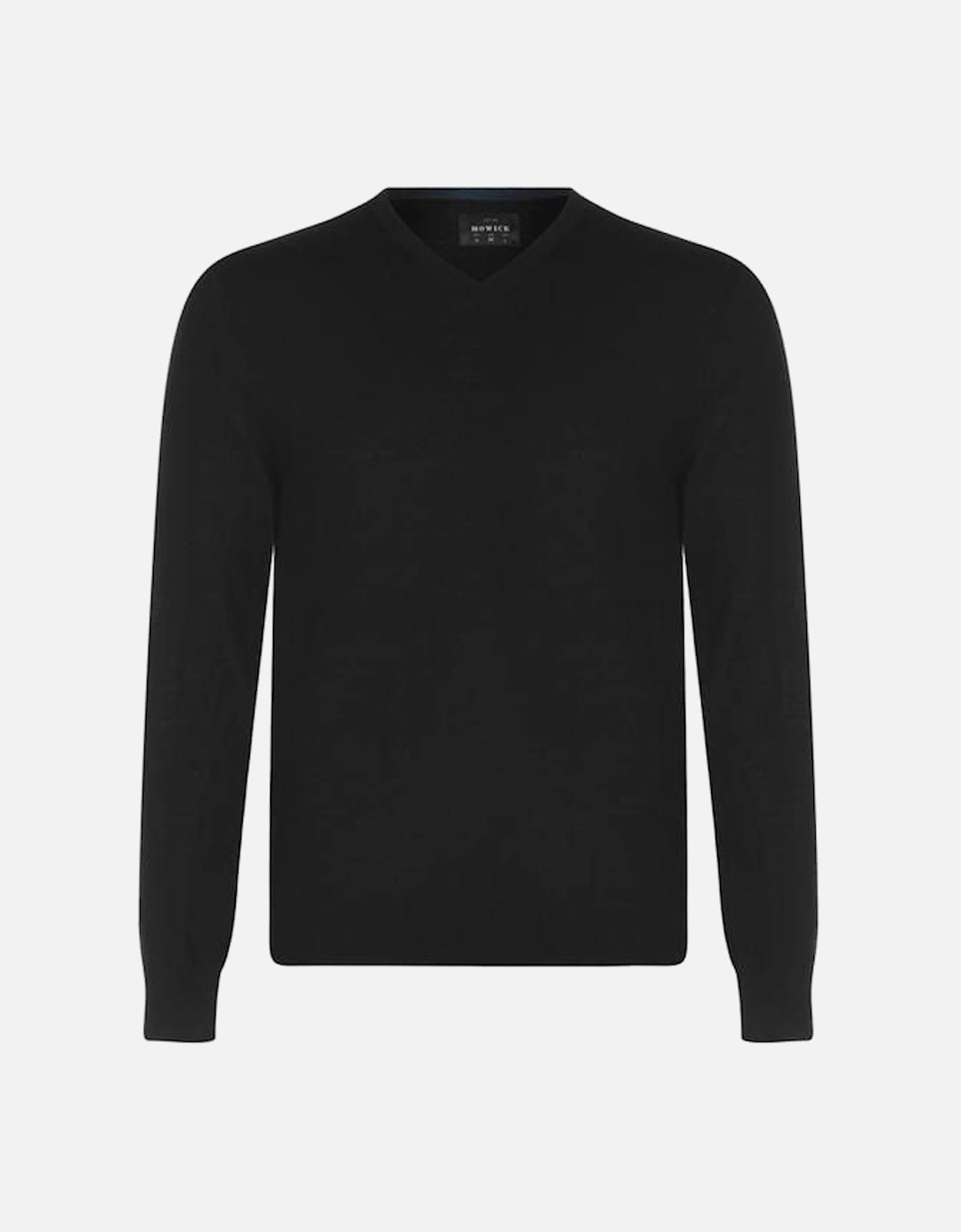 Mens Merino V Neck Sweatshirt, 2 of 1