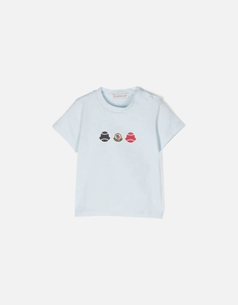 Baby Triple Logo T-shirt Blue