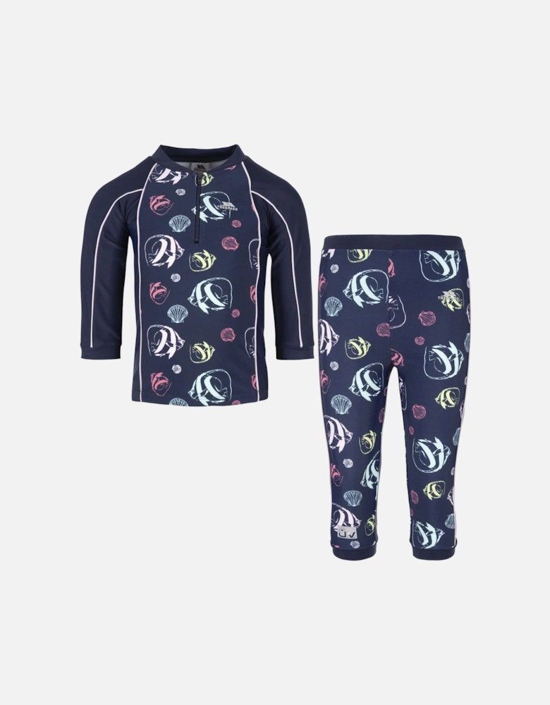 Kids Smiley UV 40+ Suit Set