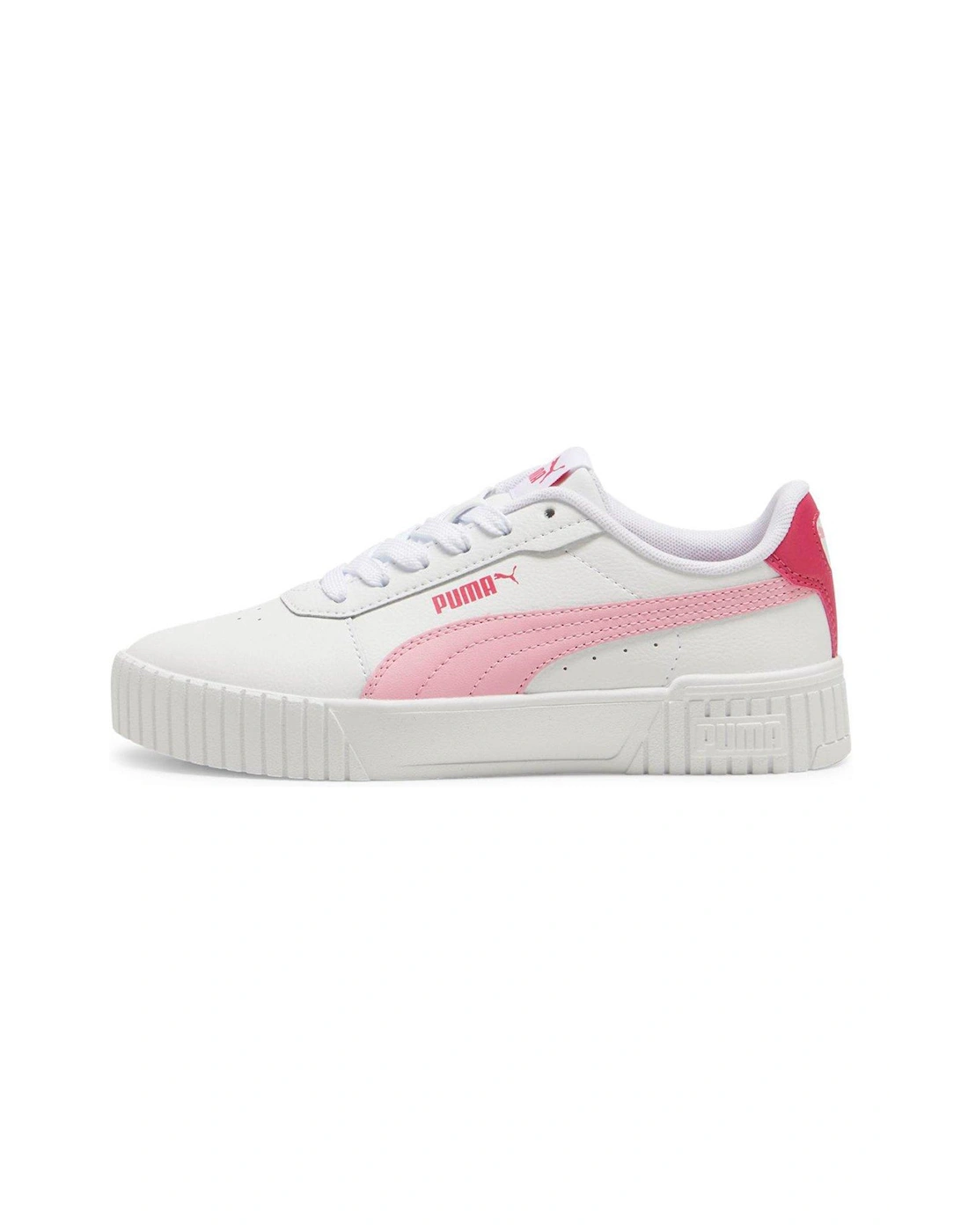 Girls Older Carina 2.0 Trainers - White/Pink, 2 of 1