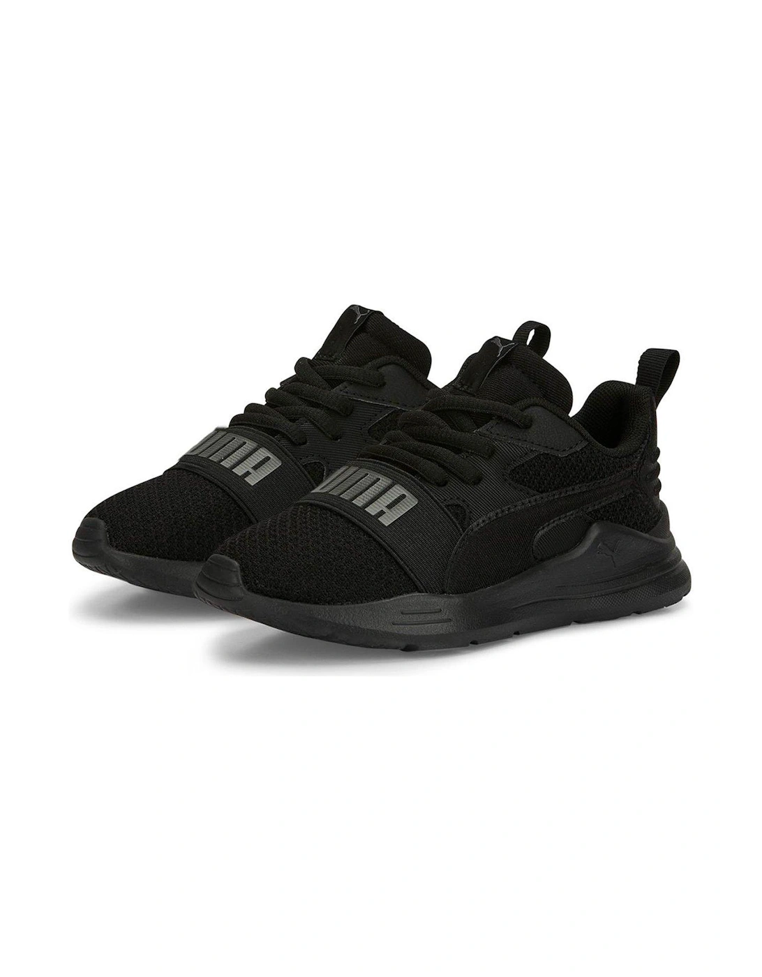 Unisex Kids Wired Run Pure Trainers - Black, 2 of 1