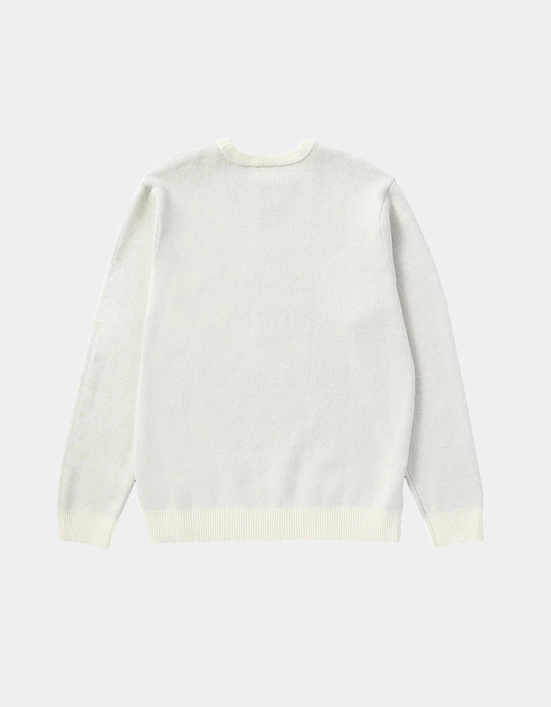 Bad News Crewneck Sweater - White
