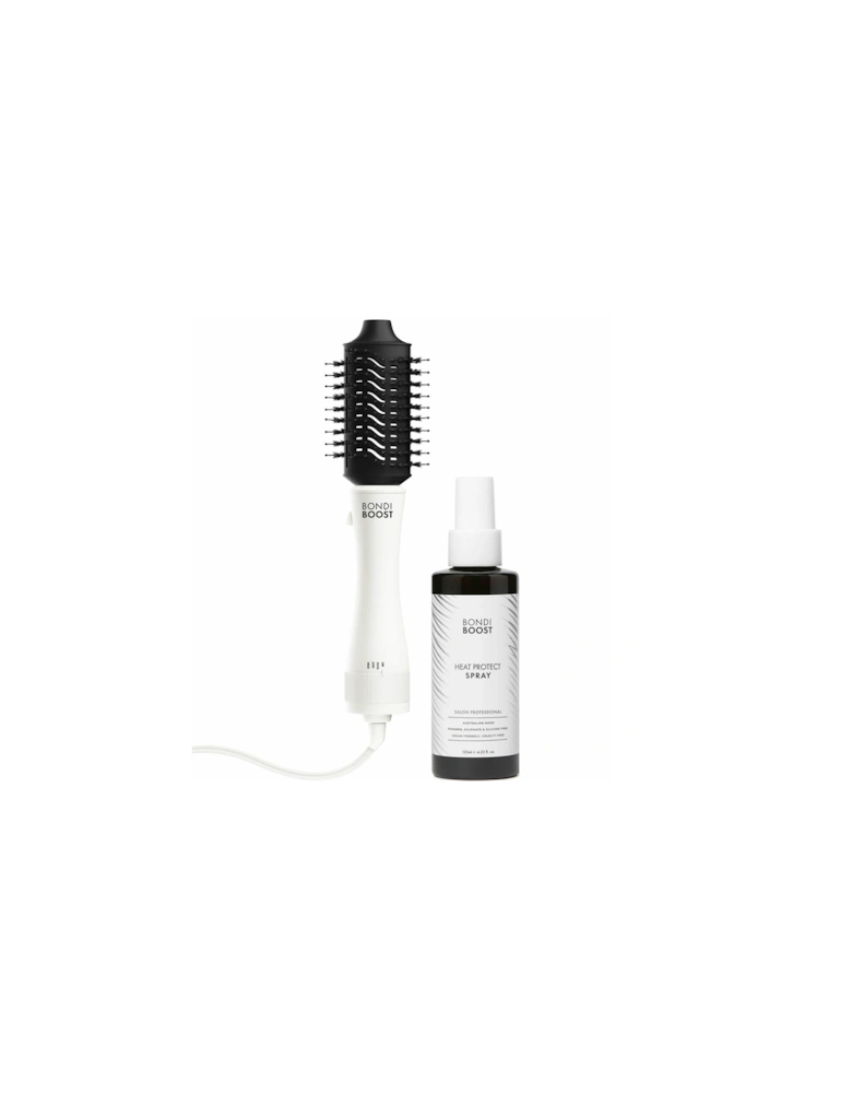 51mm Blowout Brush and Heat Protect Spray 125ml Bundle