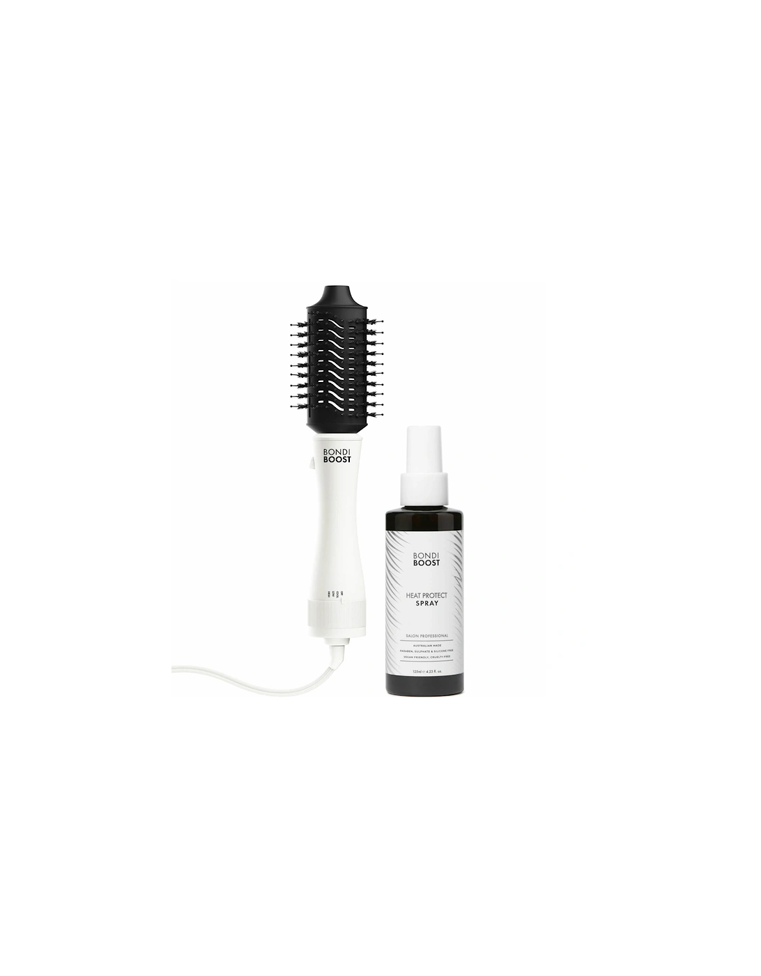 51mm Blowout Brush and Heat Protect Spray 125ml Bundle, 2 of 1