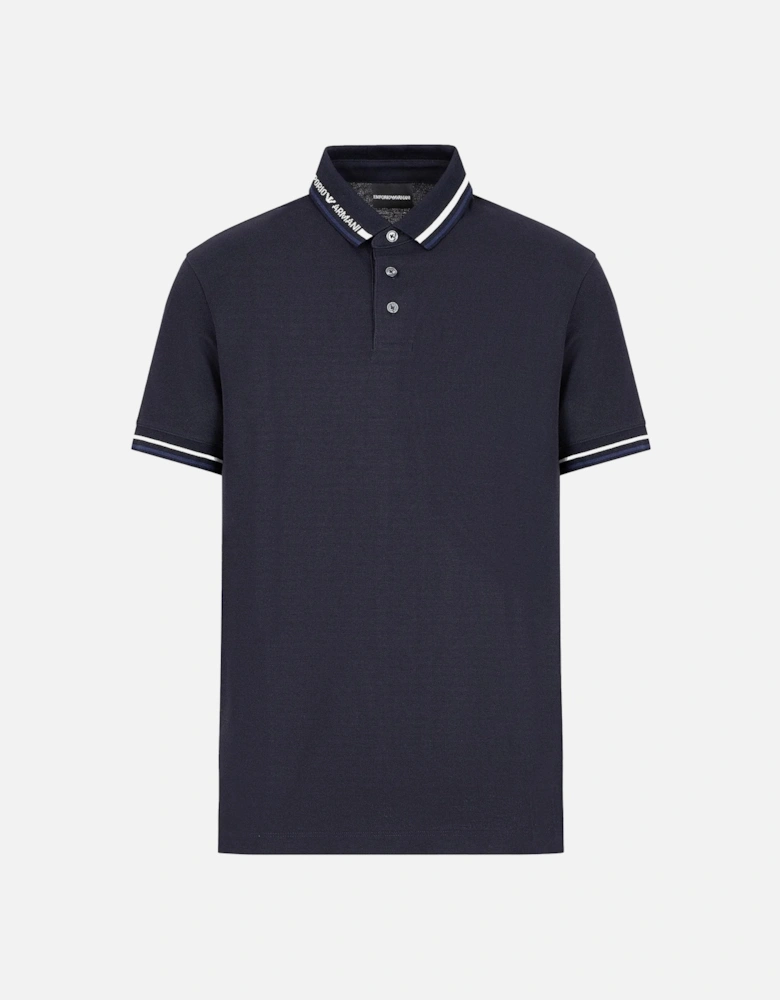 Piquet Polo Shirt Navy