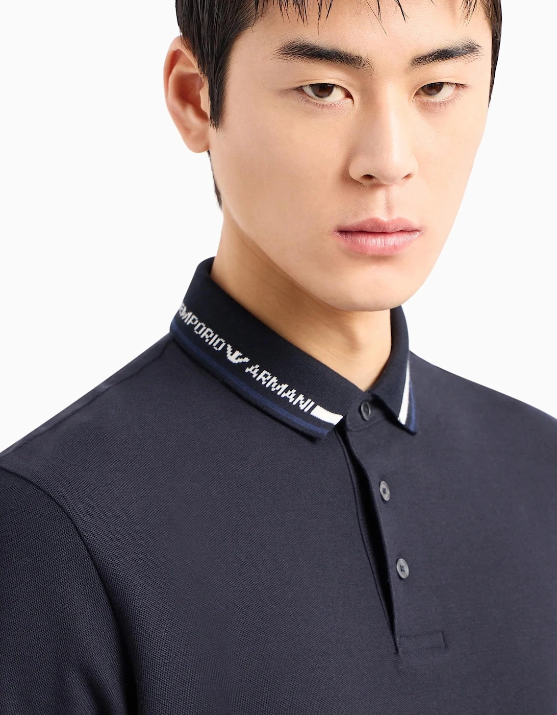 Piquet Polo Shirt Navy