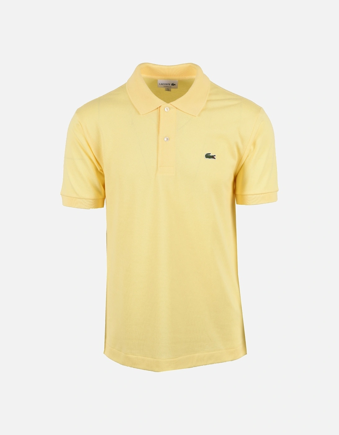 L.12.12 Piqué Cotton Polo Light Yellow, 4 of 3