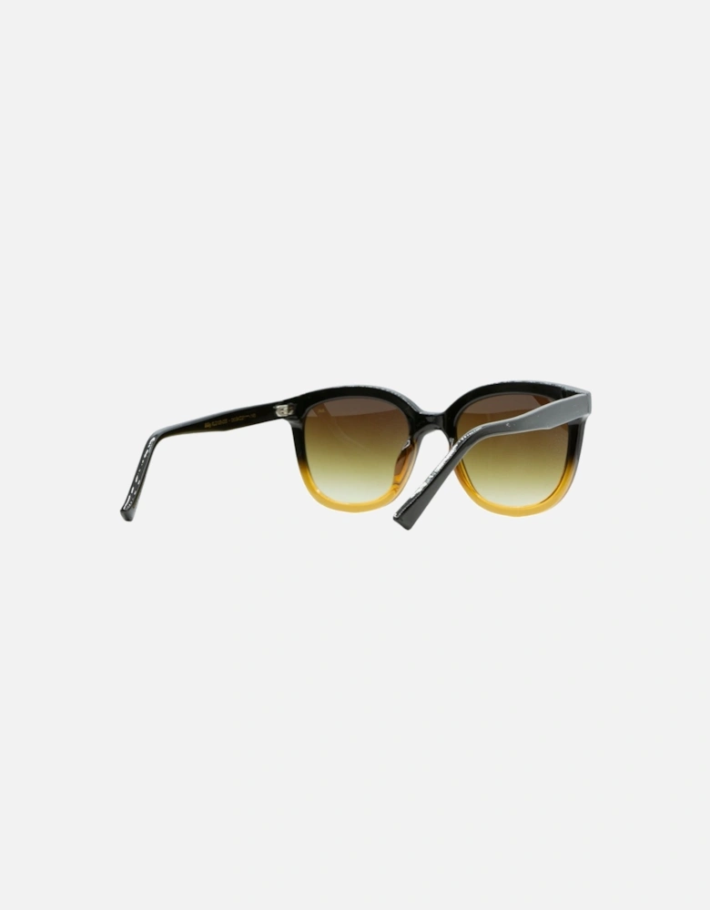 A. Kjærbede Billy Sunglasses - Black/Brown Transparent