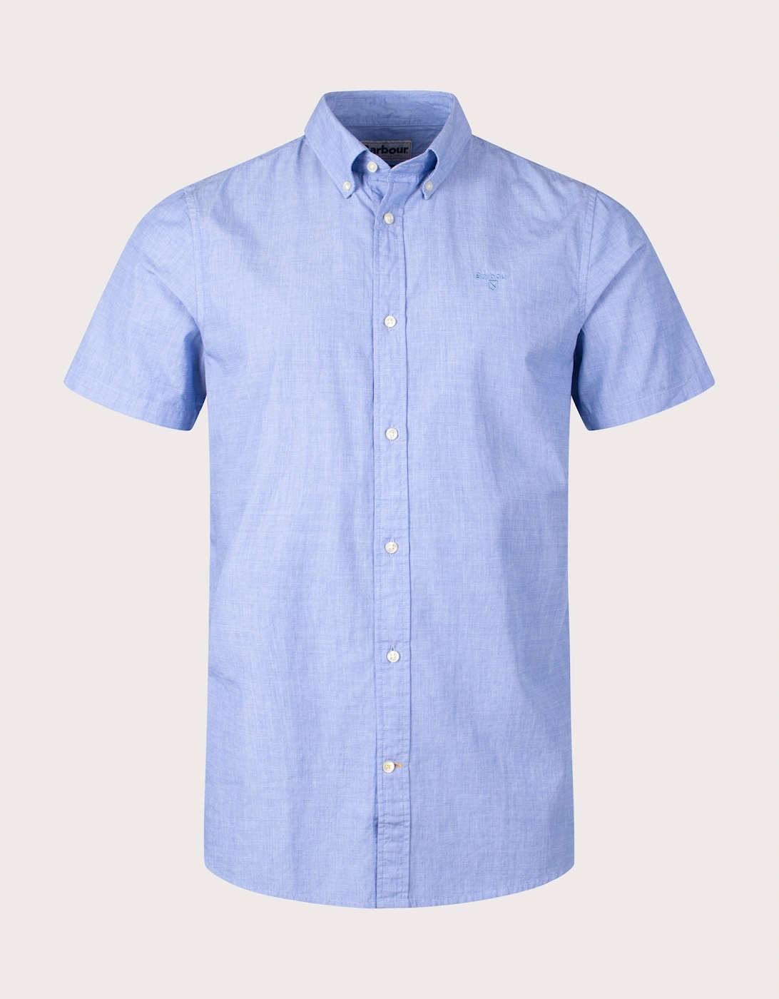 Short Sleeved Crest Poplin Tailored Shirt, 4 of 3