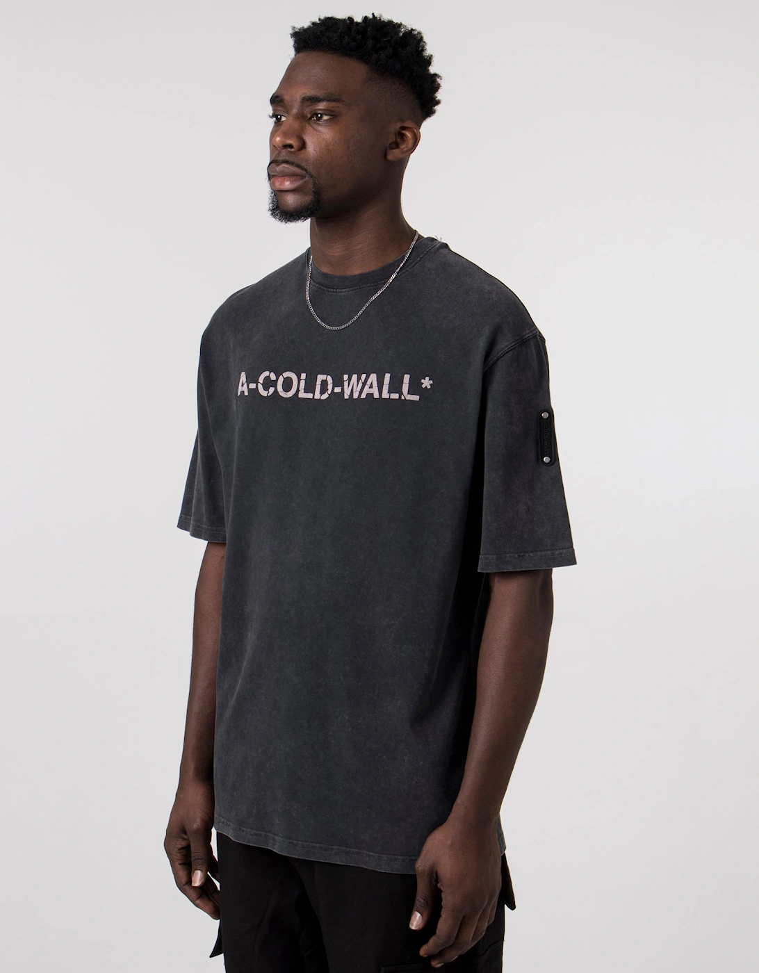 Relaxed Fit Overdye Logo T-Shirt, 5 of 4