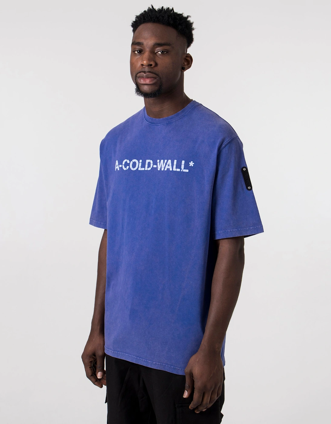 Relaxed Fit Overdye Logo T-Shirt, 6 of 5