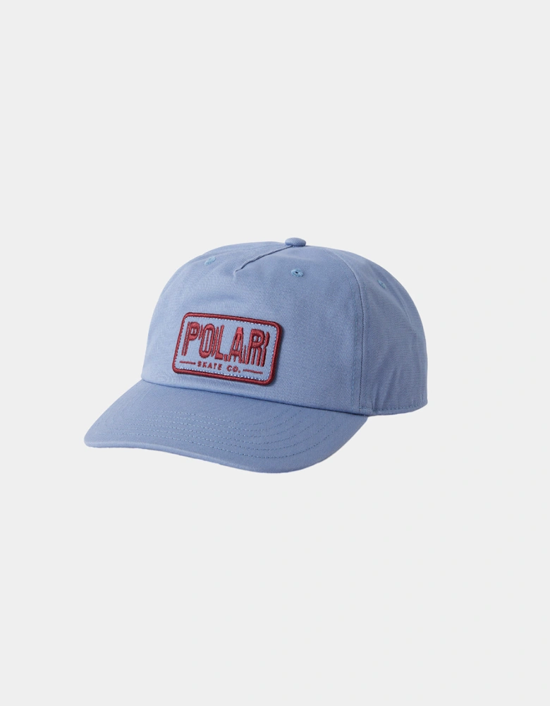 Polar Skate Co. Earthquake Patch Cap - Oxford Blue