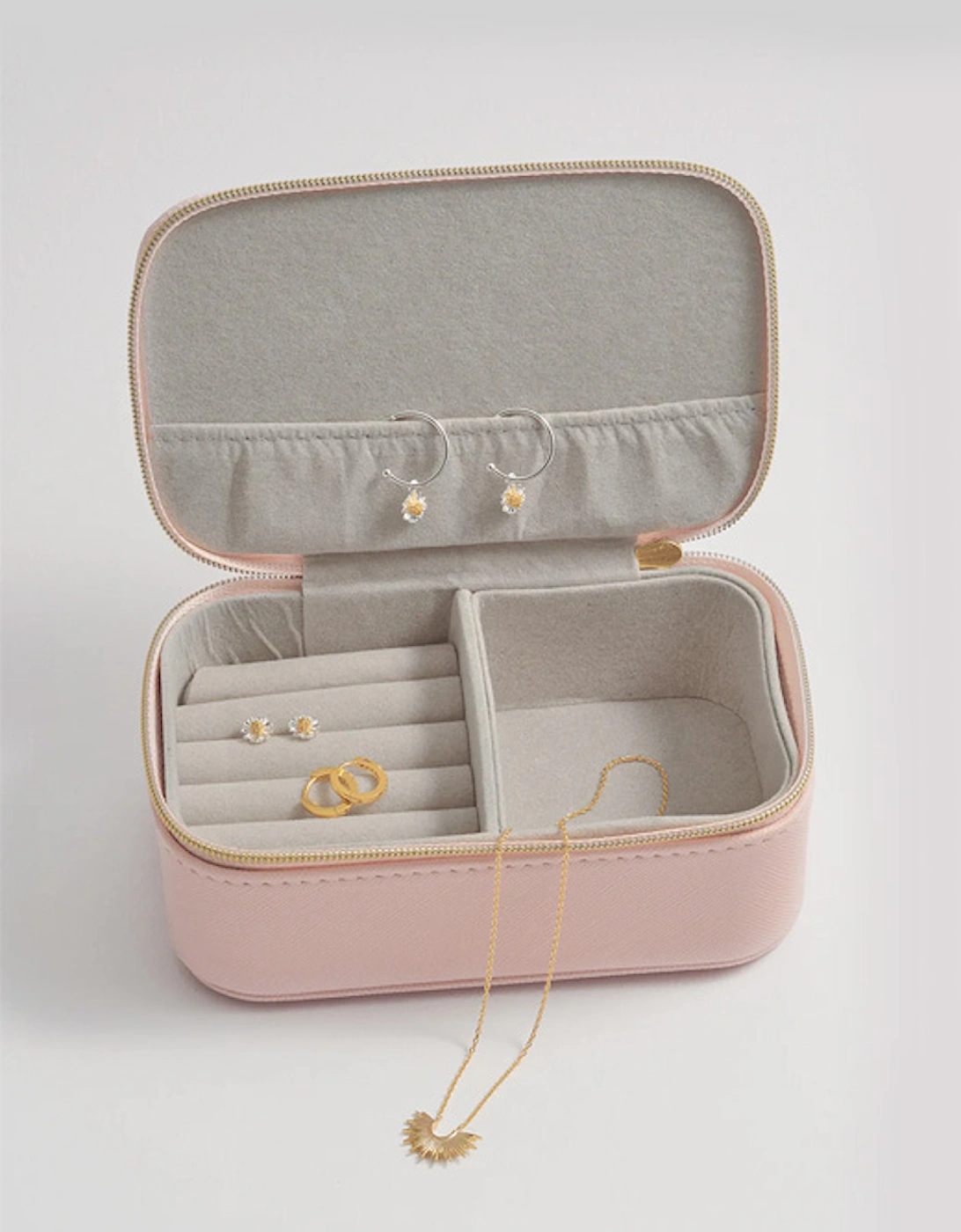 Mini Jewellery Box Treasure Me Blush