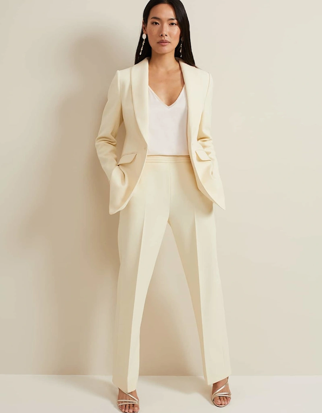 Alexis Pleat Waistband Suit Trouser, 2 of 1