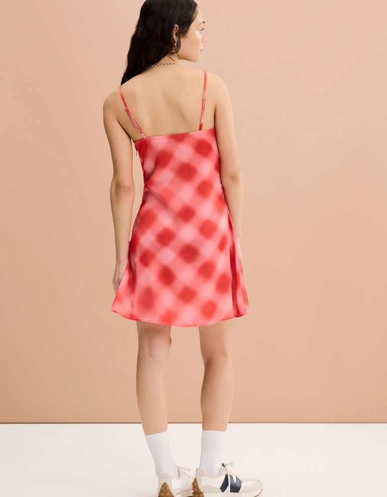 Cecilie Mini Dress in Red