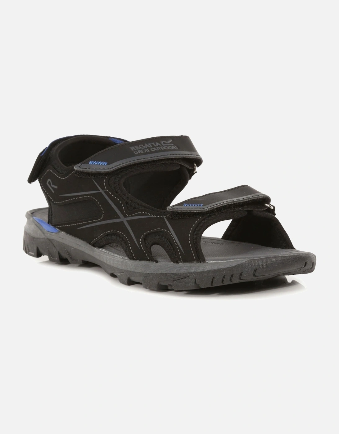 Mens Kota Drift Adjustable Walking Sandals, 2 of 1