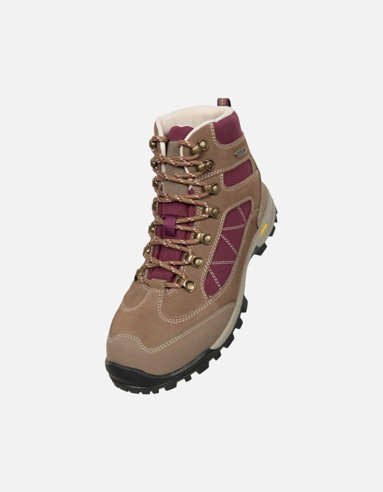Womens/Ladies Storm Suede Waterproof Hiking Boots