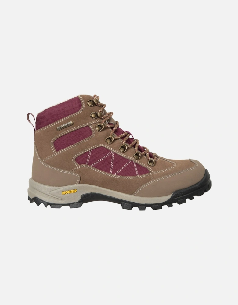 Womens/Ladies Storm Suede Waterproof Hiking Boots