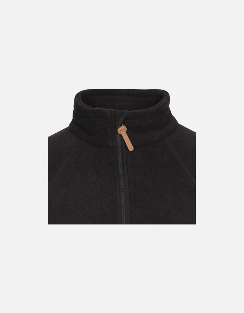 Womens/Ladies Trouper Leather Trim Fleece Jacket