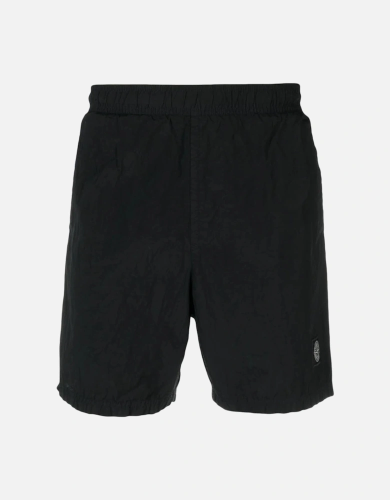 Nylon Swim Shorts in Black