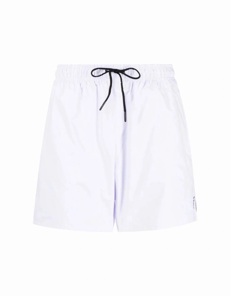 Iconic logo Swim shorts in White