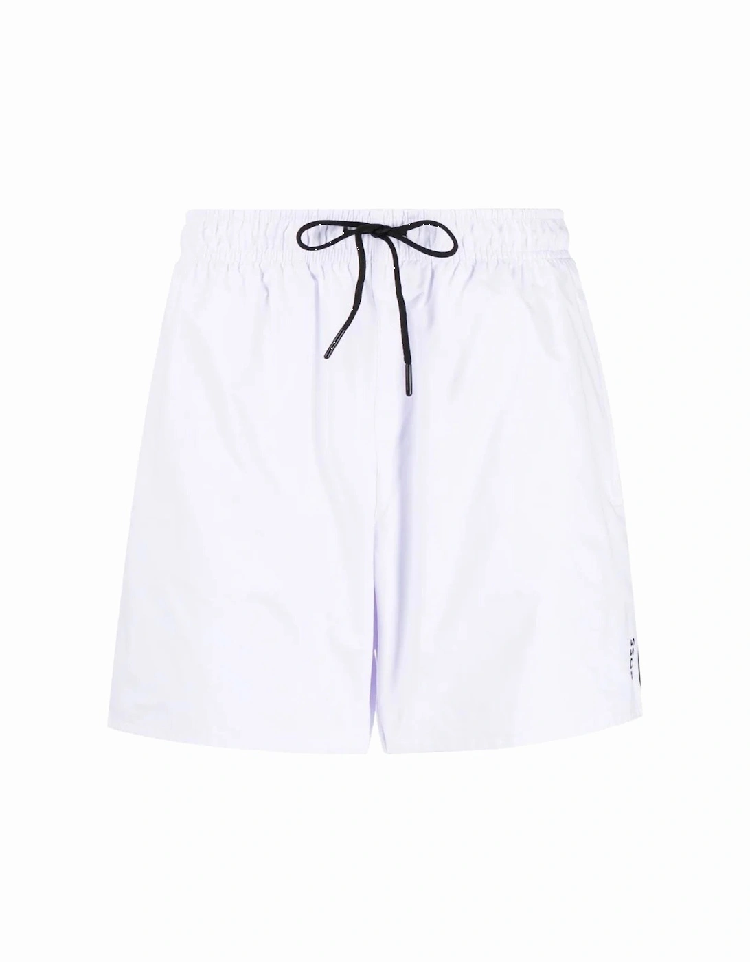 Iconic logo Swim shorts in White, 4 of 3