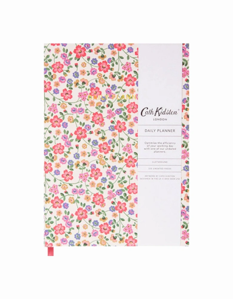 Ditsy Cream Floral Daily Planner