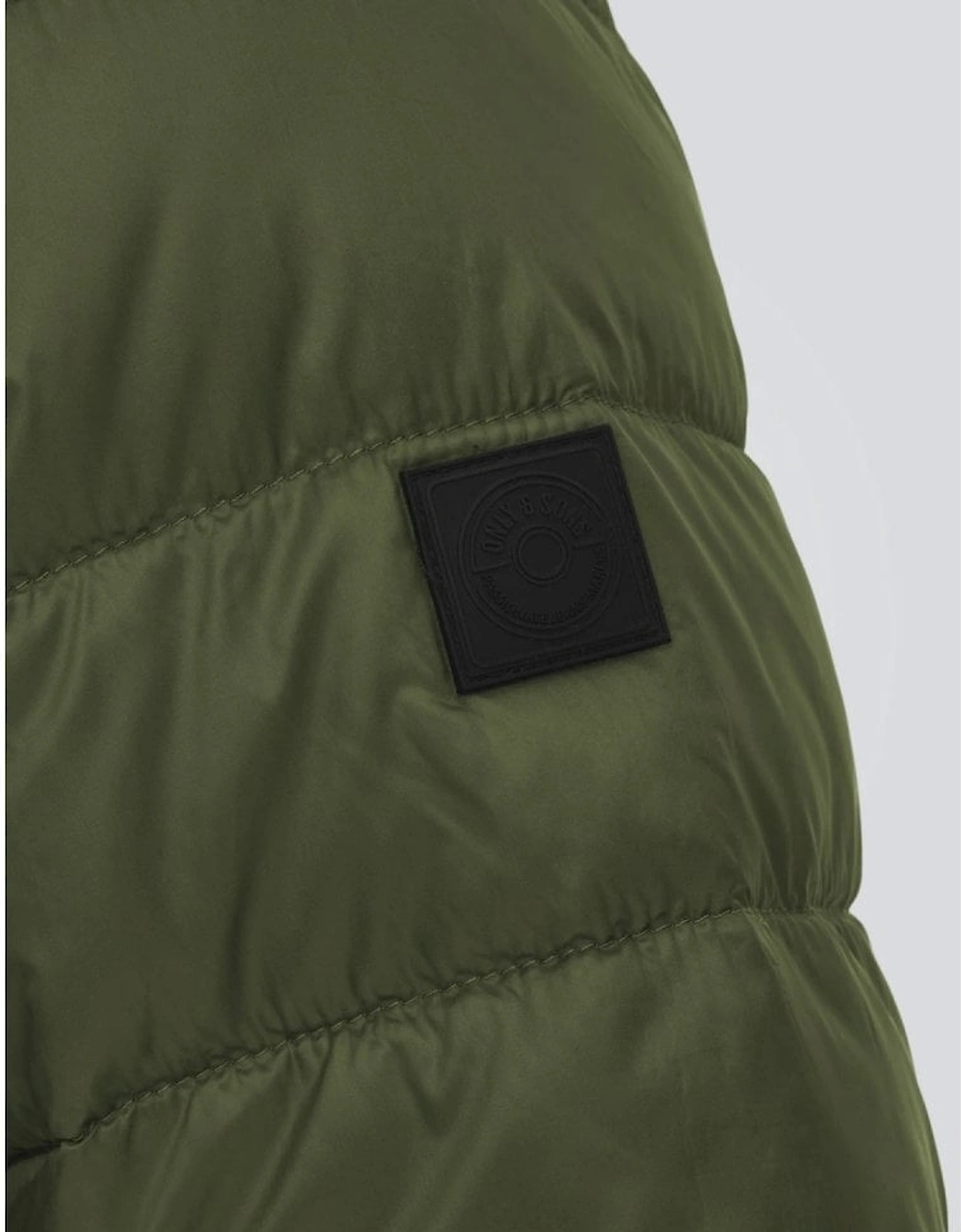 Carven Quilted Puffer - Olive Night