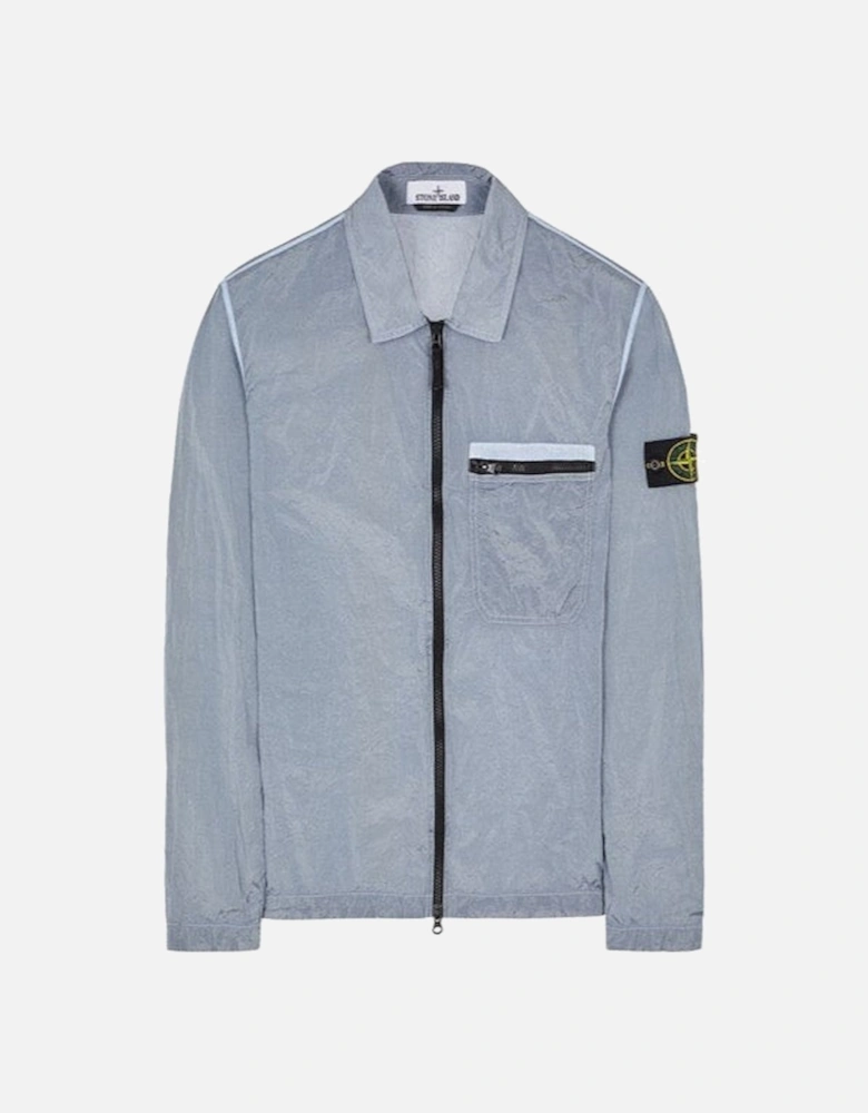 Nylon Overshirt in Blue