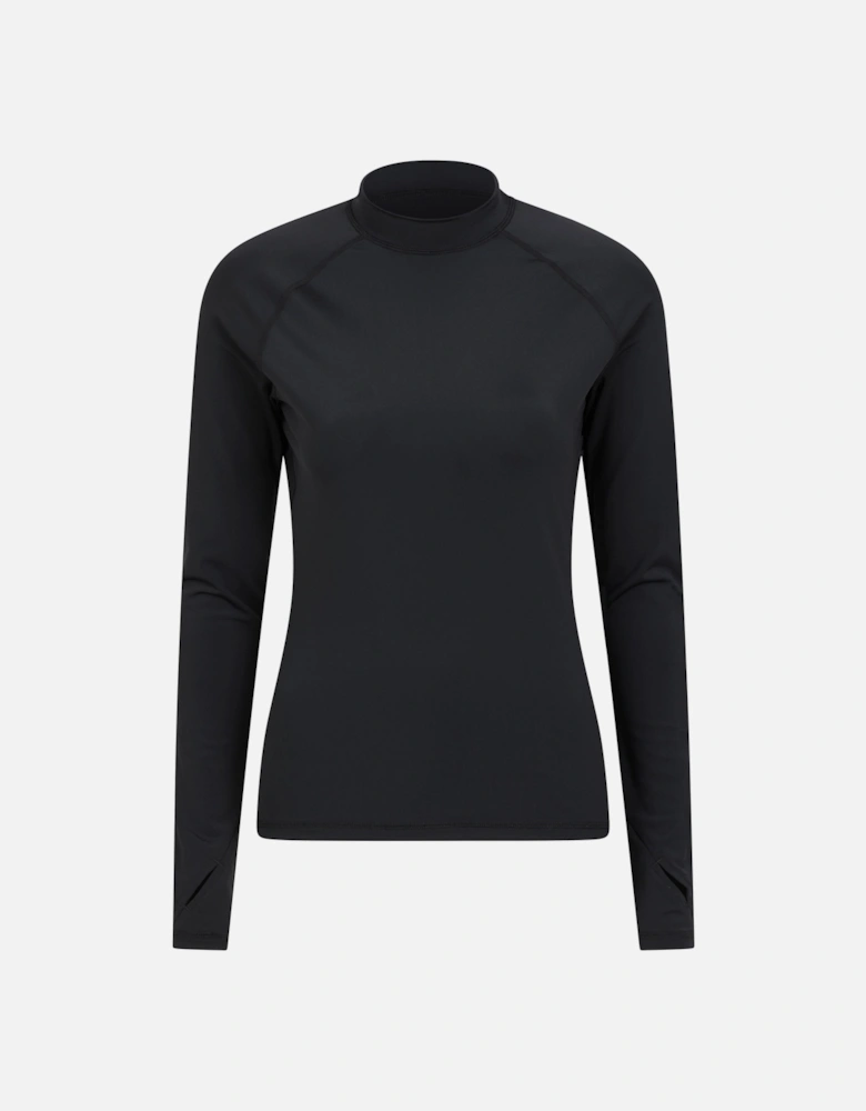 Womens/Ladies Long-Sleeved Rash Guard