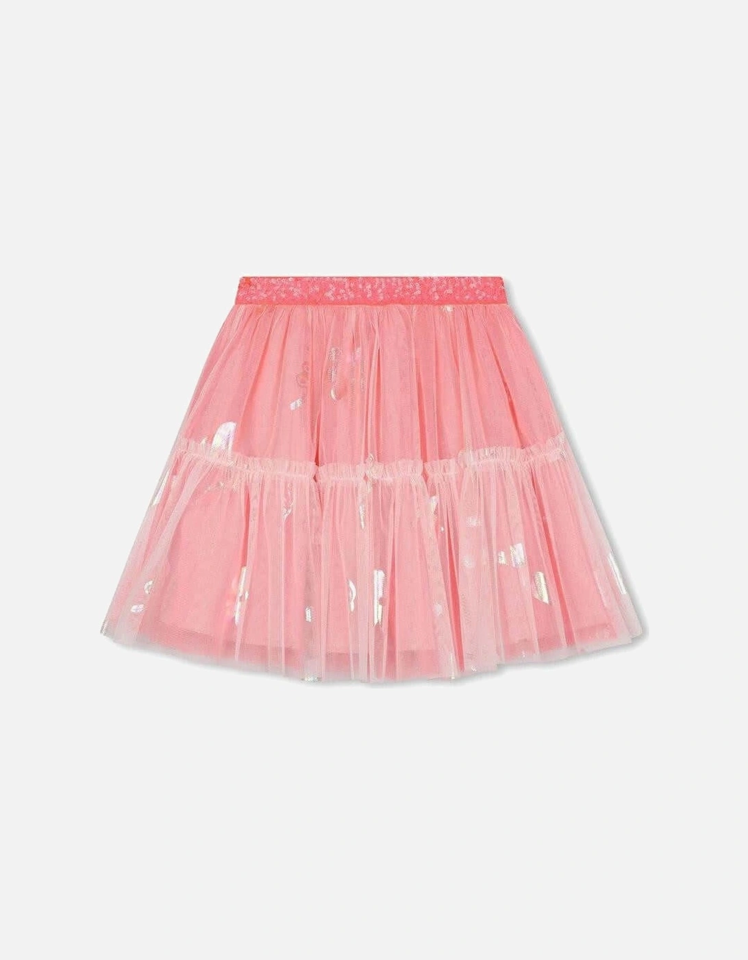 Girls Pink Tulle Skirt