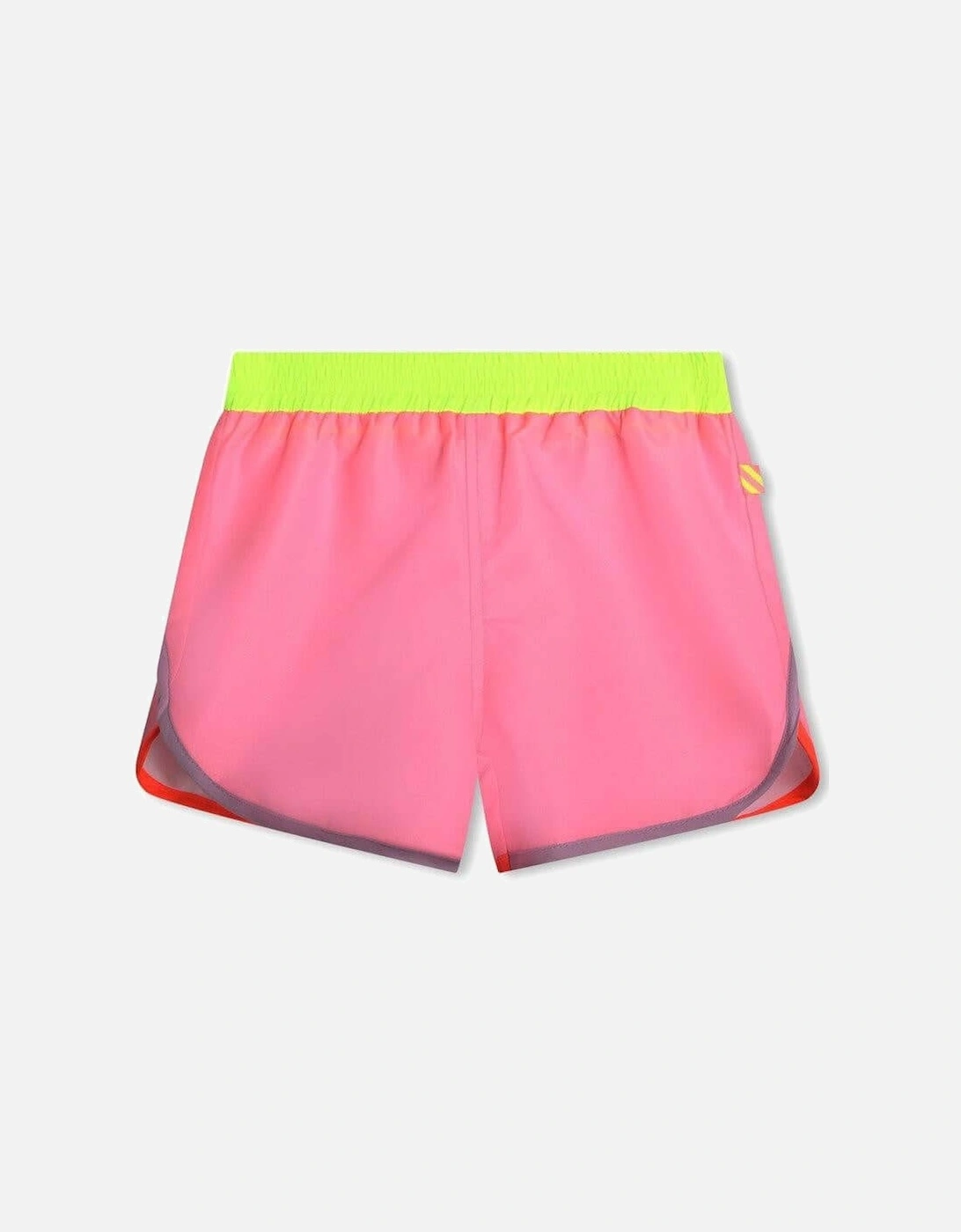 Girls Pink Swim Shorts, 3 of 2