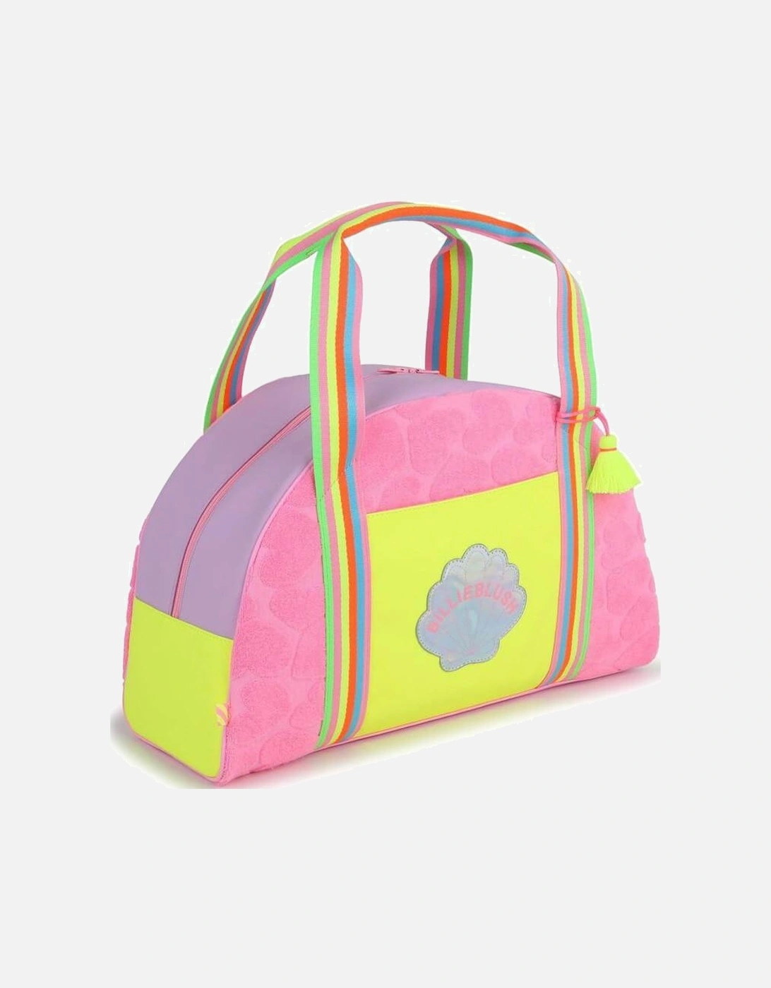 Girls Pink Shell Weekend Bag