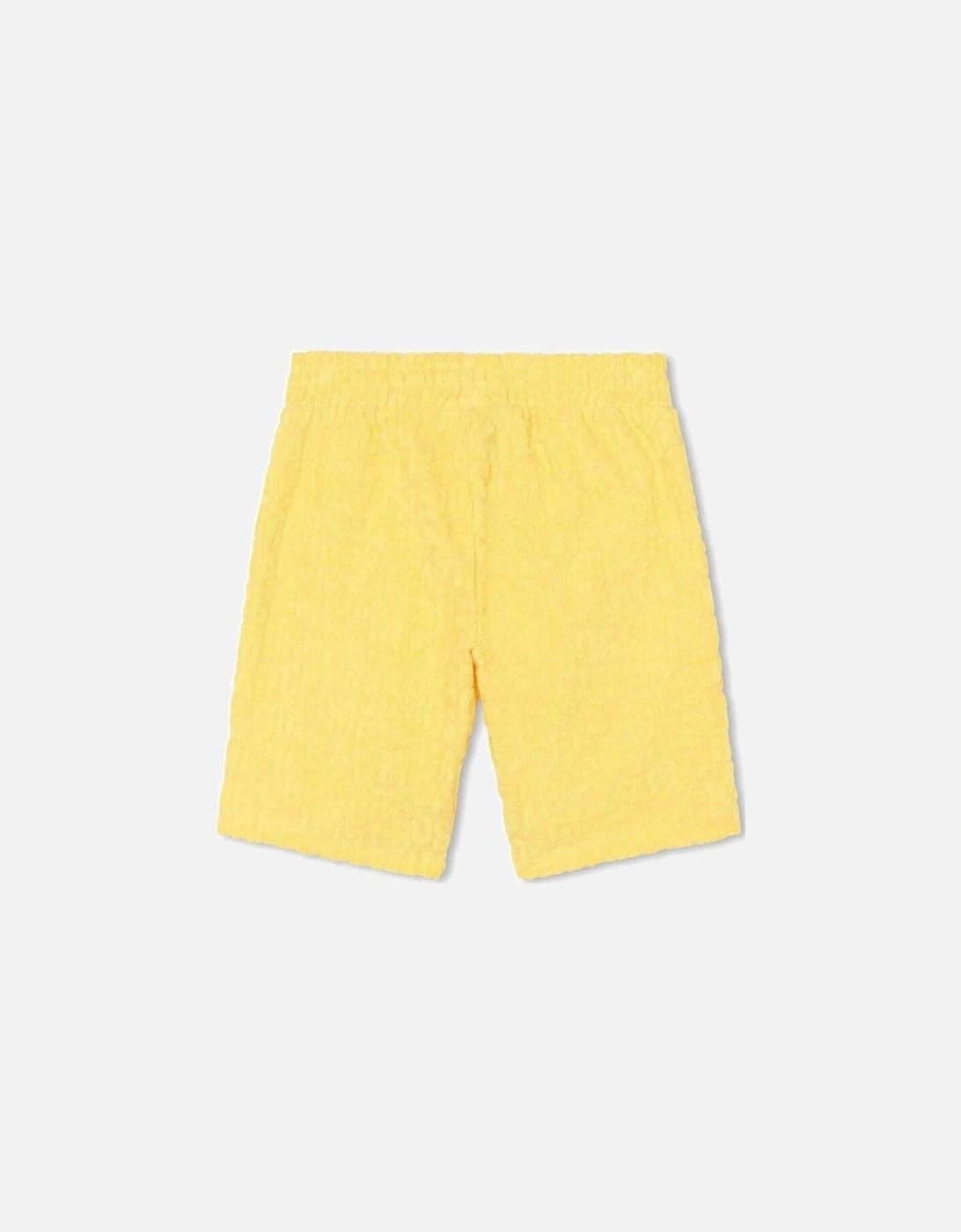 Boys Yellow Towelling Shorts