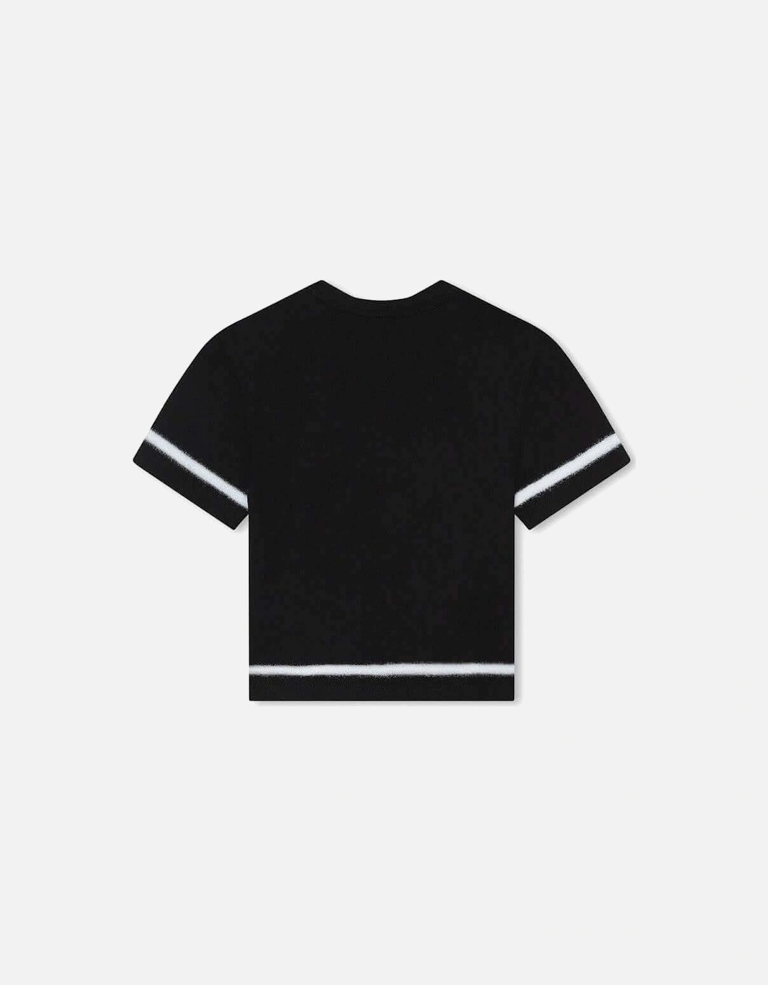 Boys Black & White Short Sleeve T-Shirt