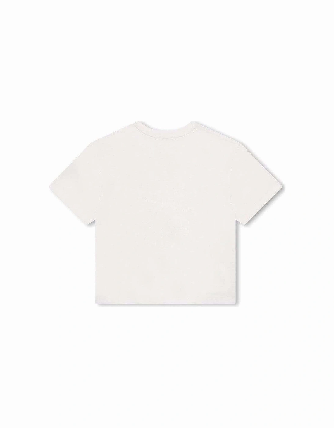Boys White Spray Paint T-Shirt