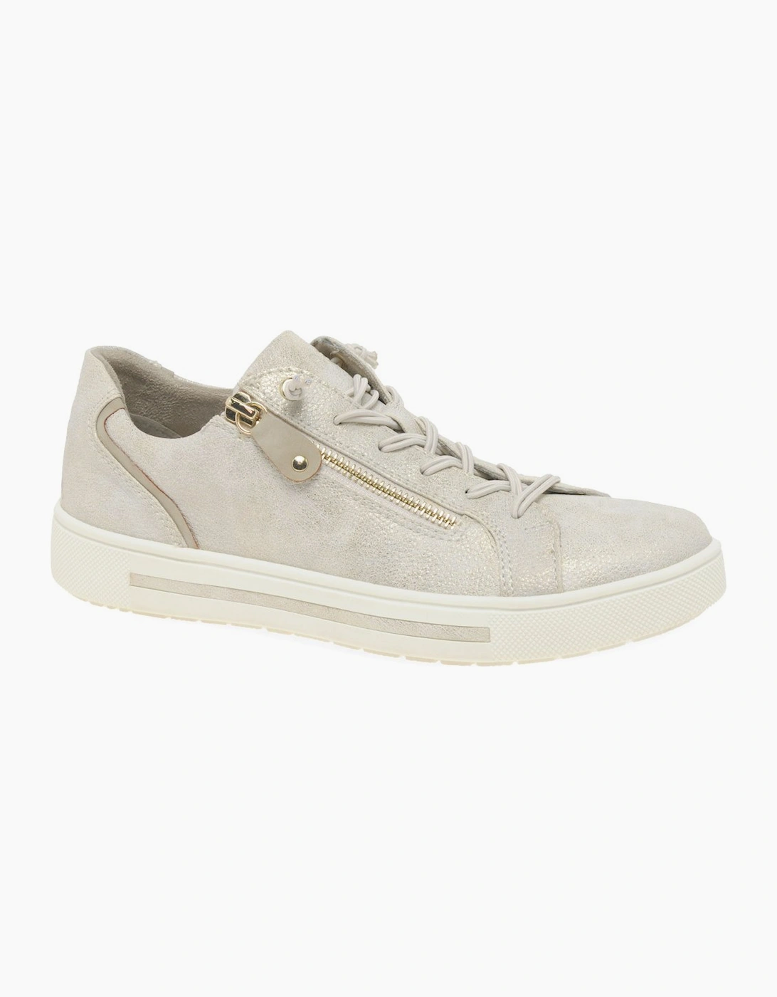 Softline Women's Tan Rise Trainers  6.5 Size 6.5