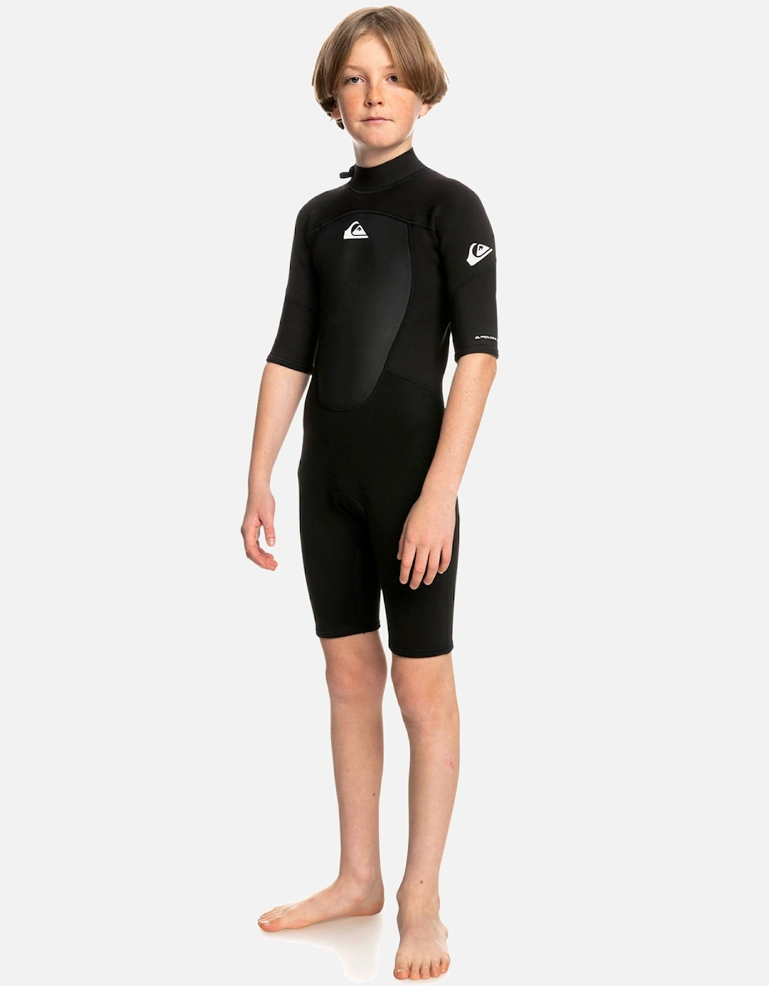 Kids 2/2mm Prologue Back Zip Wetsuit - Black, 9 of 8