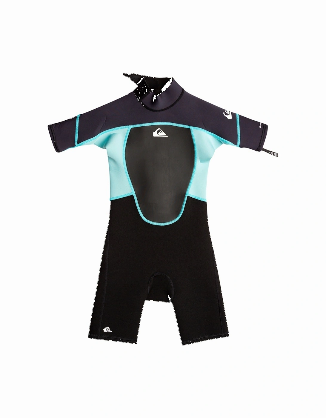 Kids 2/2mm Prologue Back Zip Wetsuit - Black/Blue, 3 of 2