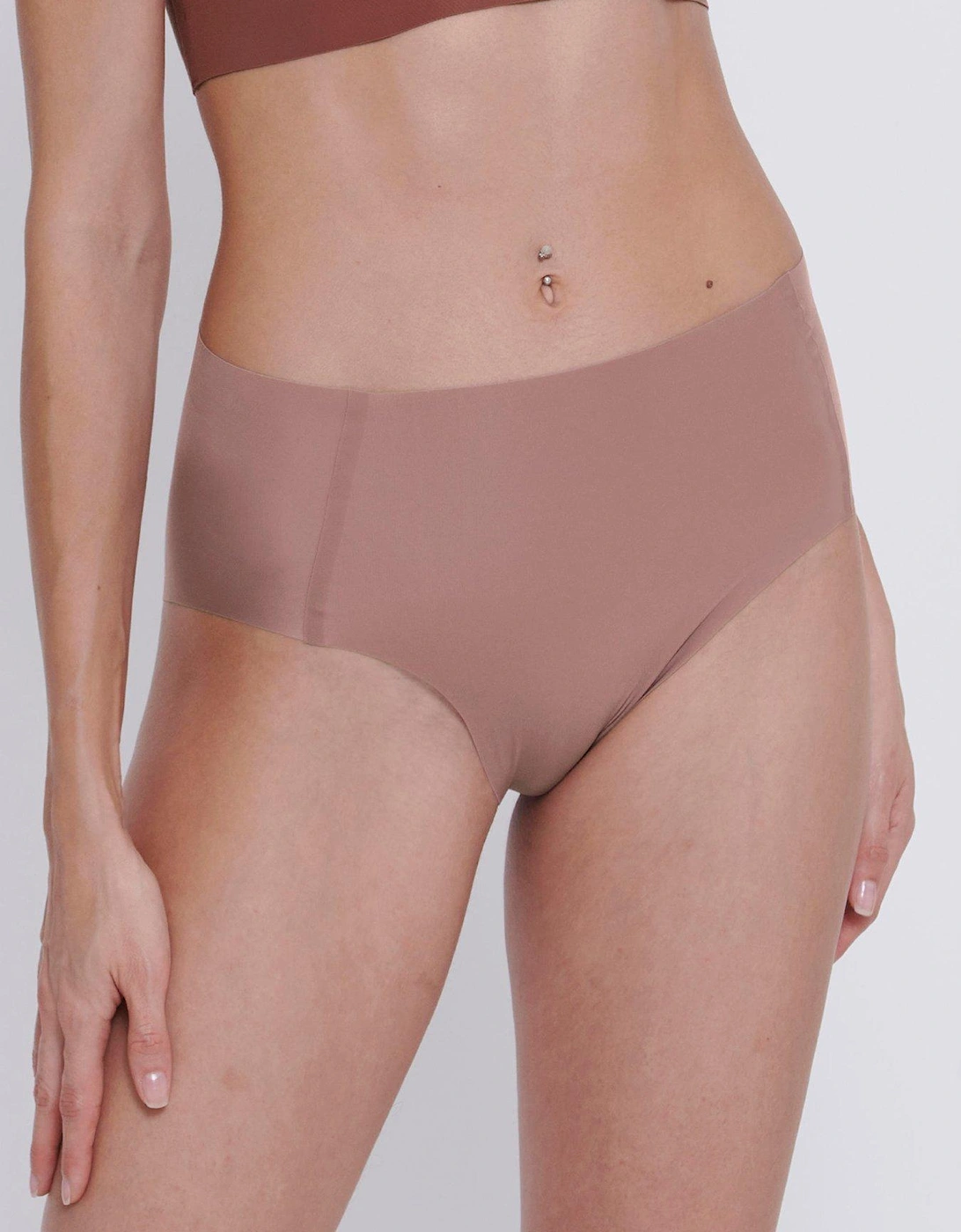 ZERO Feel 2.0 High Waist Briefs - Cacao Brown, 6 of 5