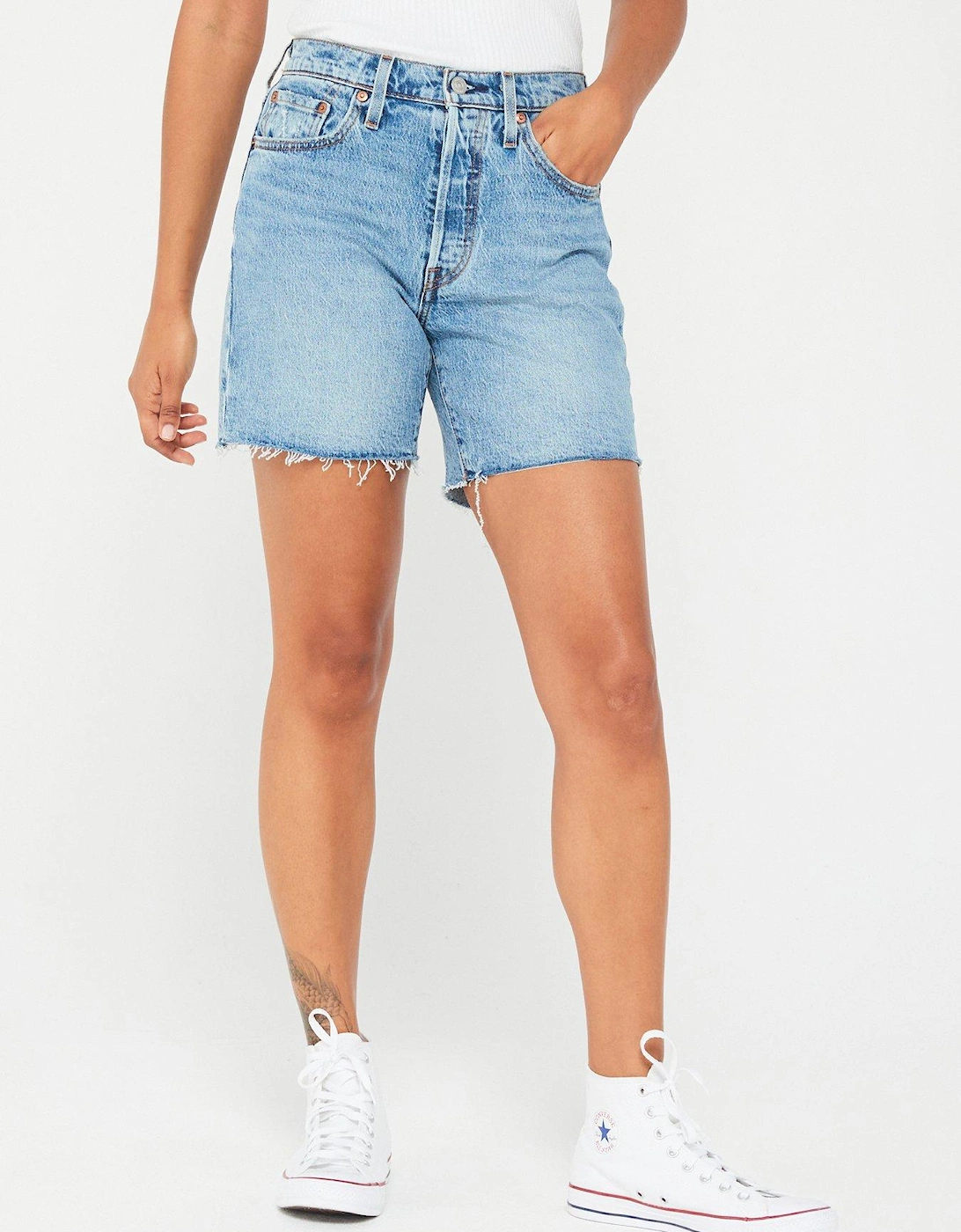 501® Mid Thigh Short - Blue, 3 of 2