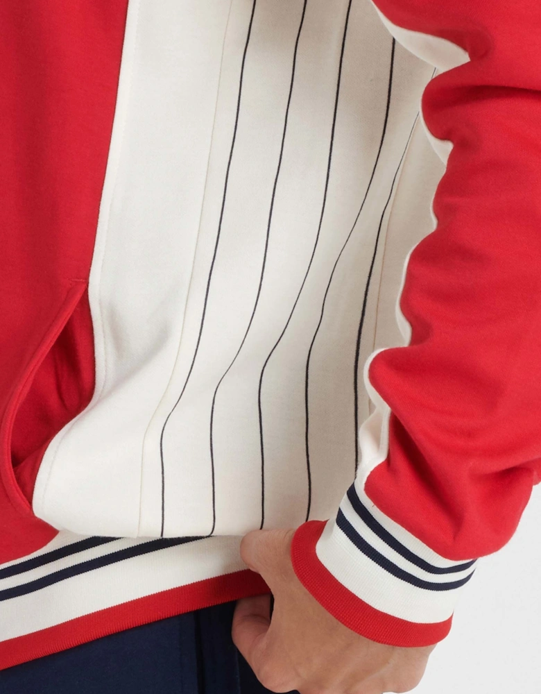 Vintage Settanta Baseball Track Jacket Red
