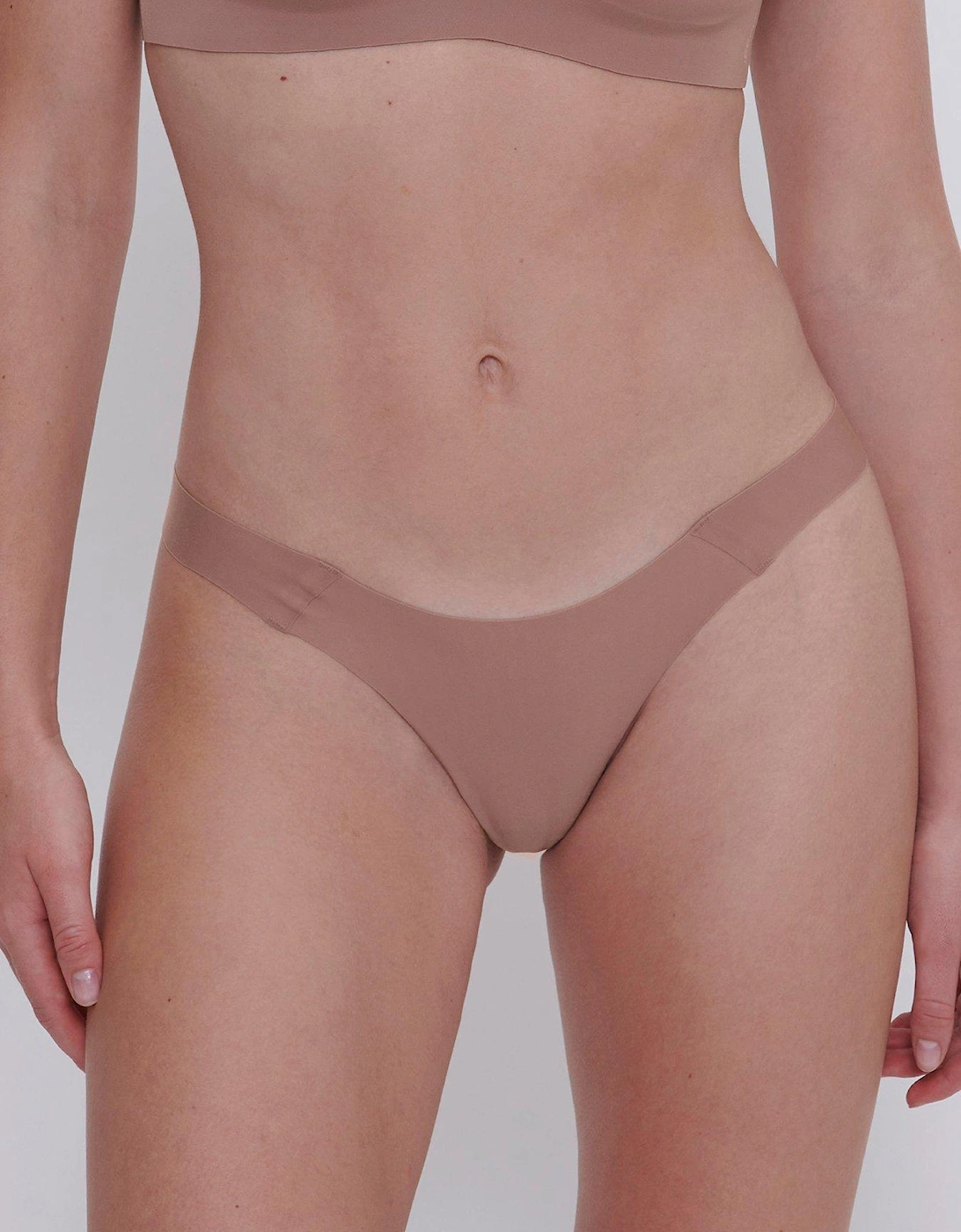 ZERO Feel 2.0 Tiny Tanga Briefs - Cacao Brown, 3 of 2